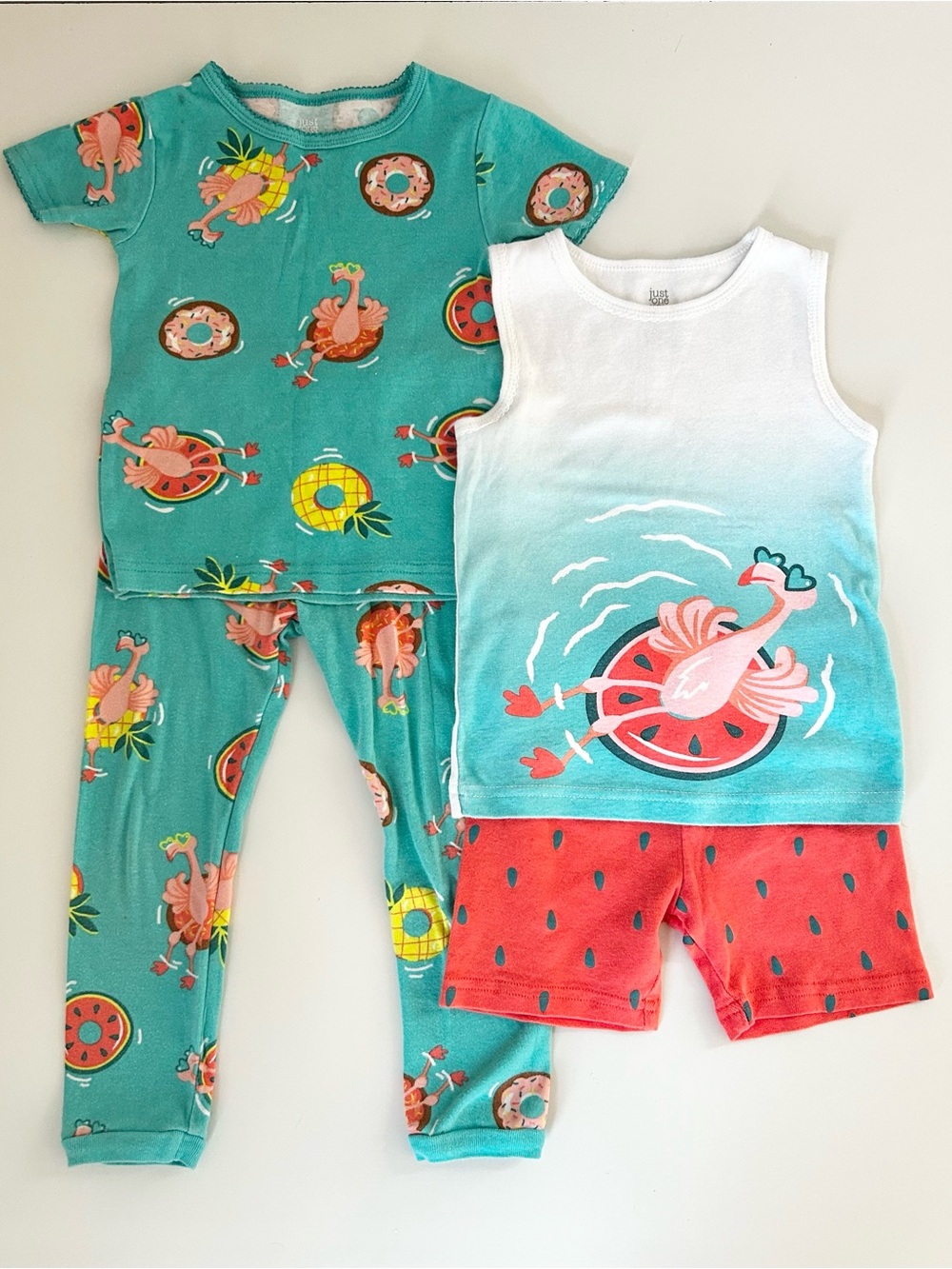 Carter's Toddler Girls Flamingo Pajama Set